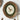 nightingale bird fine art print with oval gold frame in vintage style